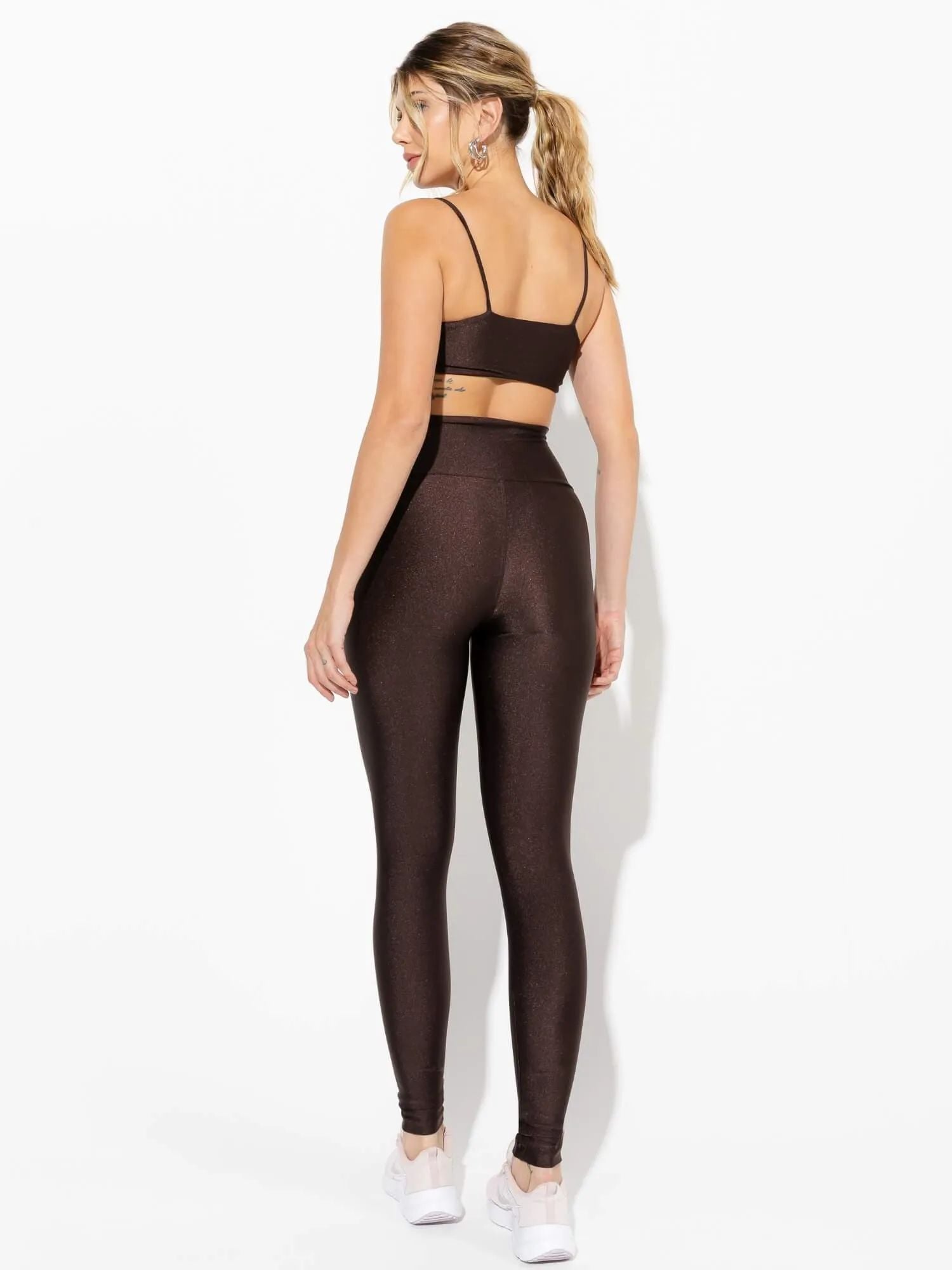Unique Coffee Legging Set