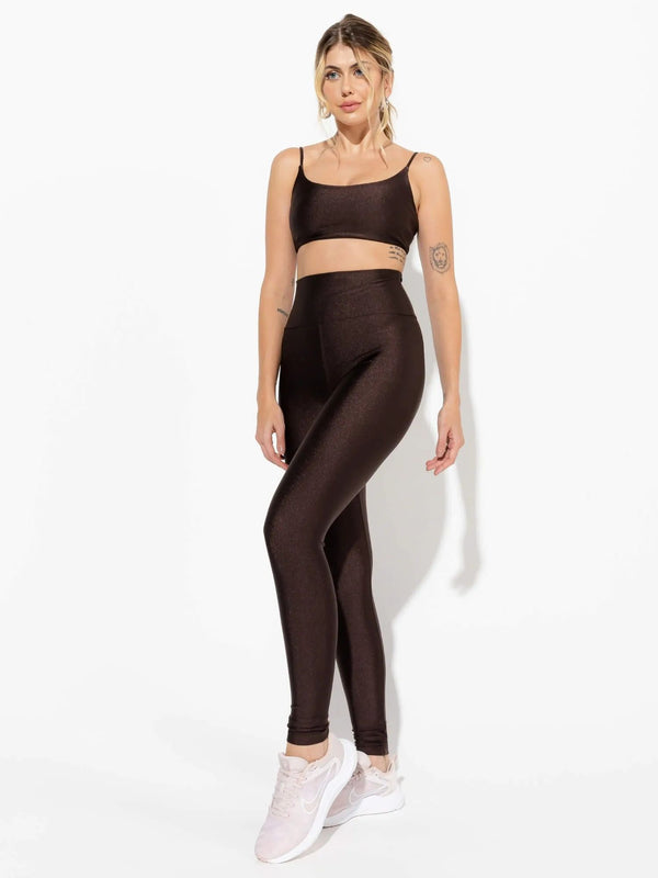 Unique Coffee Legging Set