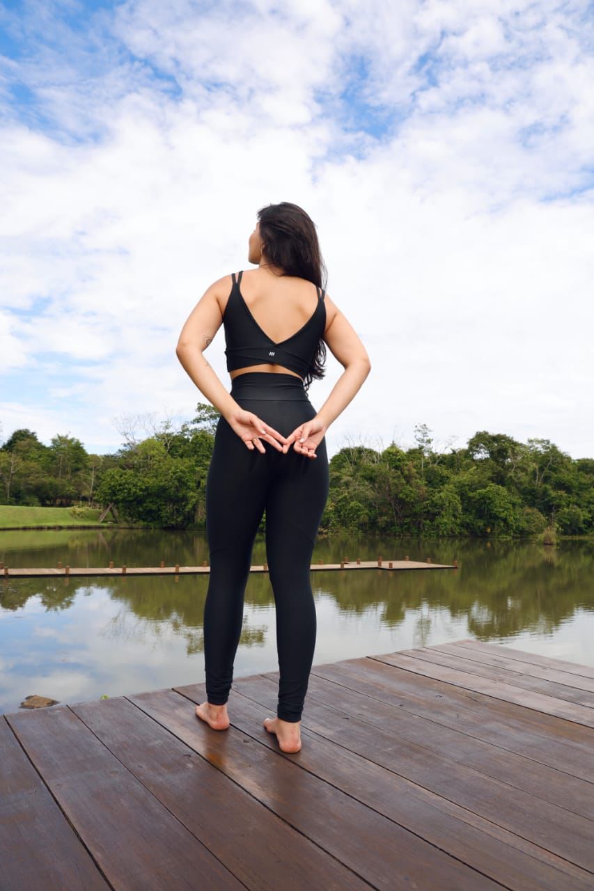 Black Ana Legging Set