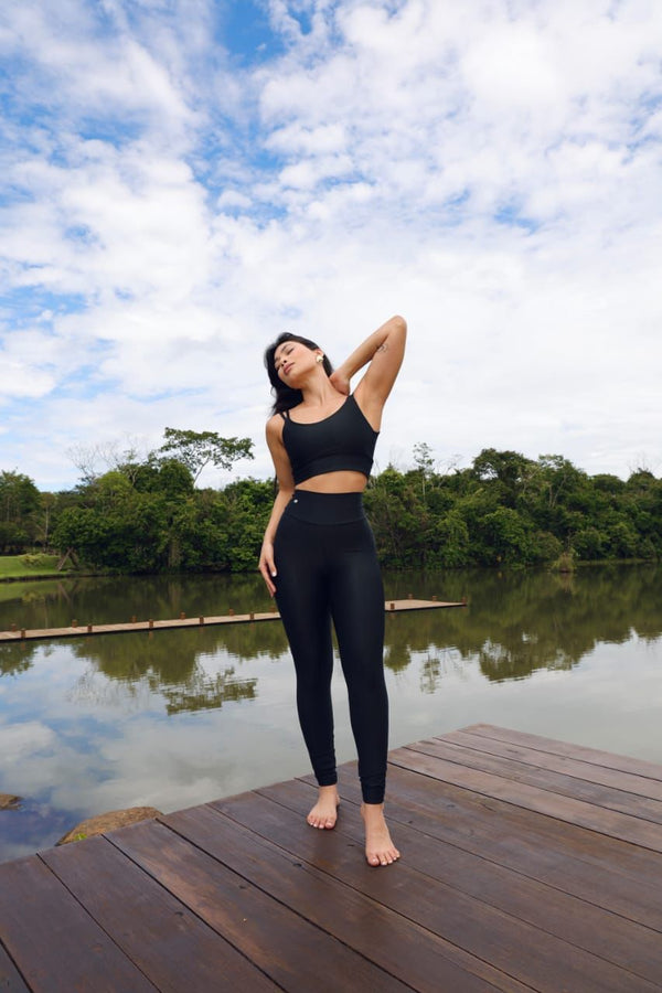 Black Ana Legging Set