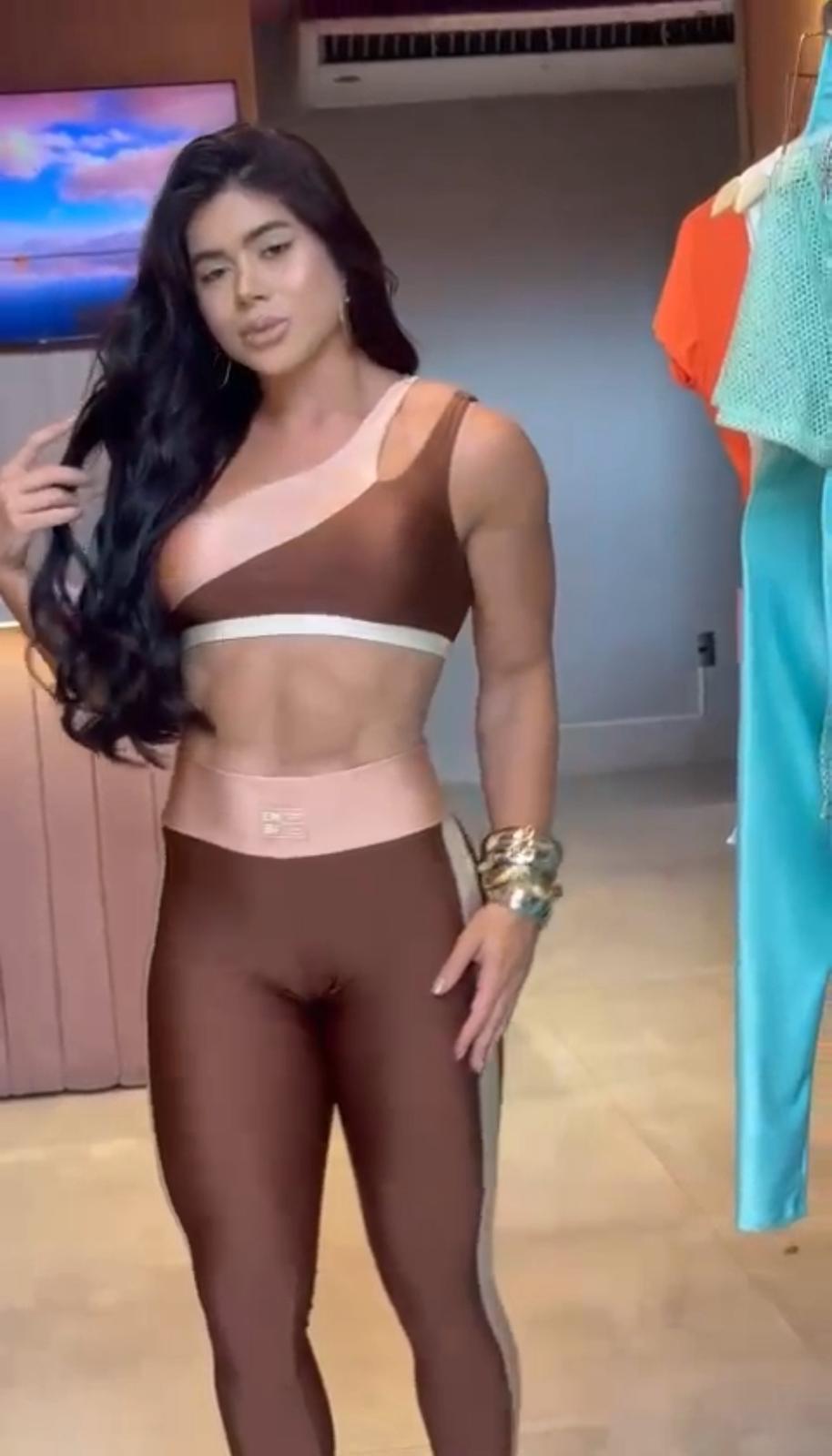 Coffee Brown Workout Legging Set
